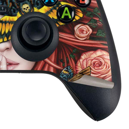 Gothic Woman and Death Moth Butterflies by Sarah Richter XBox Series X Digital Edition Bundle Skin
