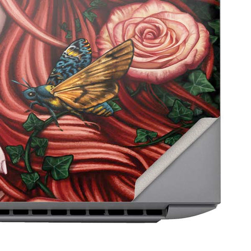 Gothic Woman and Death Moth Butterflies by Sarah Richter HP ZBook Fury 16 G10 Skin