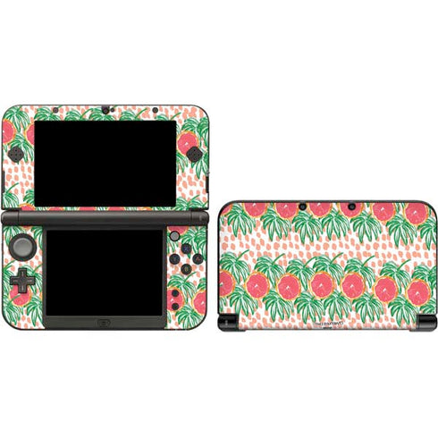 Bouffants and Broken Hearts Graphic Grapefruit 3DS XL 2015 Skin