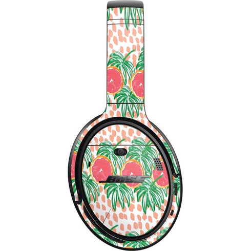 Bouffants and Broken Hearts Graphic Grapefruit Bose QuietComfort 35 II Headphones Skin