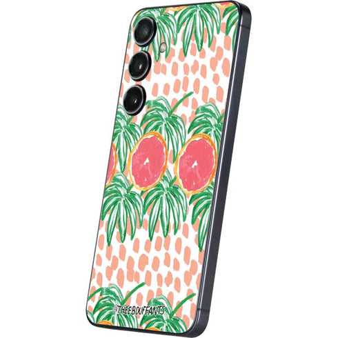 Bouffants and Broken Hearts Graphic Grapefruit Galaxy A16 5G Skin