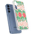 Bouffants and Broken Hearts Graphic Grapefruit Galaxy A55 5G Clear Case
