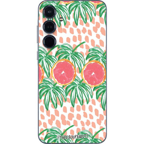 Bouffants and Broken Hearts Graphic Grapefruit Galaxy A55 5G Skin