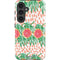 Bouffants and Broken Hearts Graphic Grapefruit Galaxy S25 Impact Case
