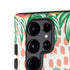 Bouffants and Broken Hearts Graphic Grapefruit Galaxy S25 Ultra Impact Case