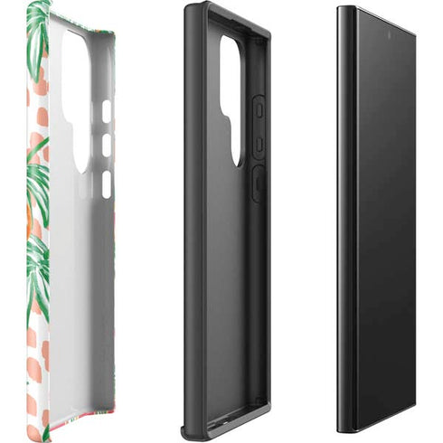 Bouffants and Broken Hearts Graphic Grapefruit Galaxy S25 Ultra Impact Case