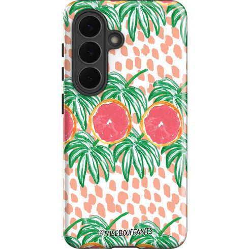 Bouffants and Broken Hearts Graphic Grapefruit Galaxy S26 Impact Case