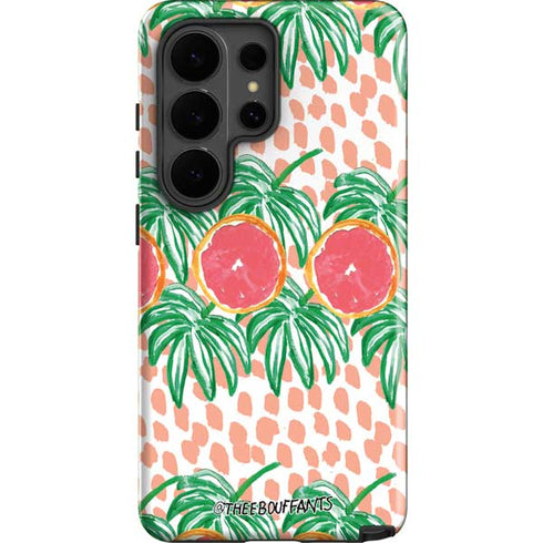 Bouffants and Broken Hearts Graphic Grapefruit Galaxy S26 Ultra Impact Case