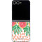 Bouffants and Broken Hearts Graphic Grapefruit Galaxy Z Flip6 Skin