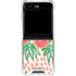 Bouffants and Broken Hearts Graphic Grapefruit Galaxy Z Flip6 Clear Case