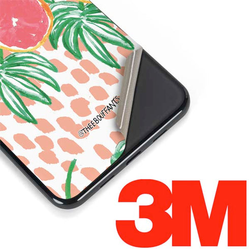 Bouffants and Broken Hearts Graphic Grapefruit Google Pixel 3a XL Skin