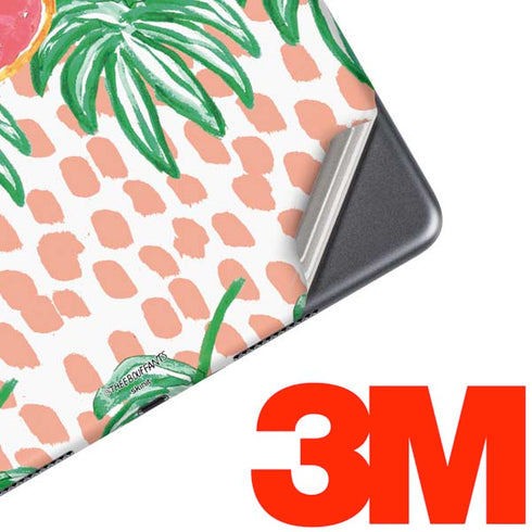 Bouffants and Broken Hearts Graphic Grapefruit iPad Skins