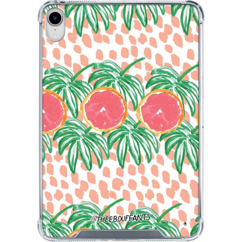 Bouffants and Broken Hearts Graphic Grapefruit iPad 11th Gen (2025) Clear Case