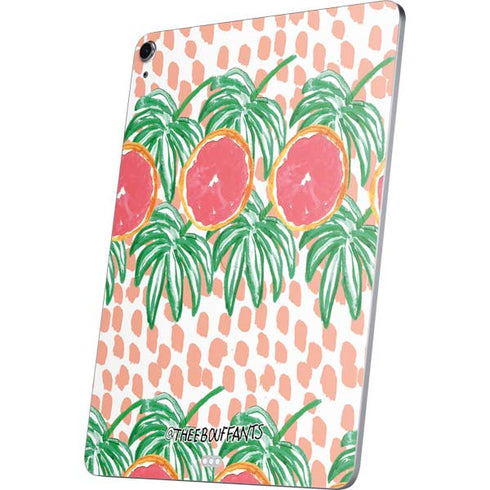 Bouffants and Broken Hearts Graphic Grapefruit Apple iPad Air Skin