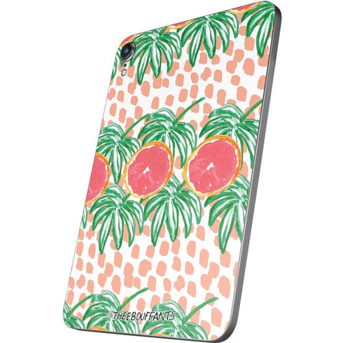 Bouffants and Broken Hearts Graphic Grapefruit Apple iPad Mini Skin