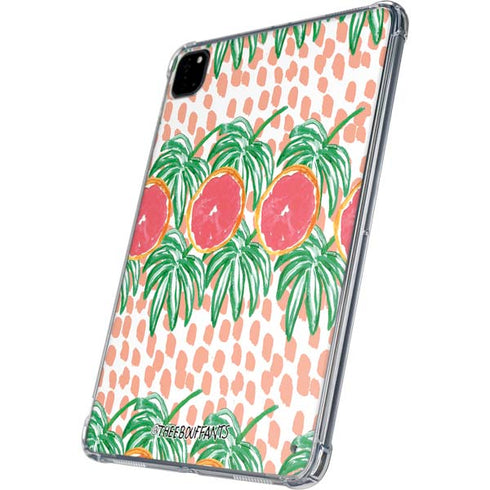 Bouffants and Broken Hearts Graphic Grapefruit iPad Pro 11in (2024) Clear Case