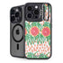 Bouffants and Broken Hearts Graphic Grapefruit iPhone 14 Pro Max Kickstand Case