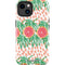 Bouffants and Broken Hearts Graphic Grapefruit iPhone 15 Impact Case
