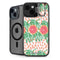 Bouffants and Broken Hearts Graphic Grapefruit iPhone 15 Plus Kickstand Case
