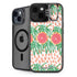 Bouffants and Broken Hearts Graphic Grapefruit iPhone 15 Plus Kickstand Case