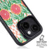 Bouffants and Broken Hearts Graphic Grapefruit iPhone 15 Plus Kickstand Case