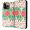 Bouffants and Broken Hearts Graphic Grapefruit iPhone 15 Pro Max Folio Case