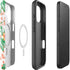 Bouffants and Broken Hearts Graphic Grapefruit iPhone 16 Magsafe Impact Case