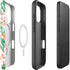 Bouffants and Broken Hearts Graphic Grapefruit iPhone 16 Plus Magsafe Impact Case