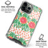 Bouffants and Broken Hearts Graphic Grapefruit iPhone 16 Pro Clear Case