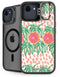 Bouffants and Broken Hearts Graphic Grapefruit iPhone 16e Kickstand Case