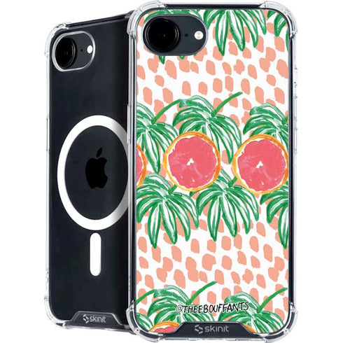 Bouffants and Broken Hearts Graphic Grapefruit iPhone 16e MagSafe Case