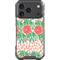 Bouffants and Broken Hearts Graphic Grapefruit iPhone 18 Pro Clear Case