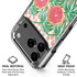 Bouffants and Broken Hearts Graphic Grapefruit iPhone 18 Pro Clear Case