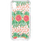 Bouffants and Broken Hearts Graphic Grapefruit iPhone XS Clear Case