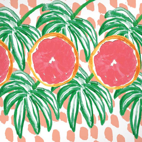 Bouffants and Broken Hearts Graphic Grapefruit iPhone XS Skin