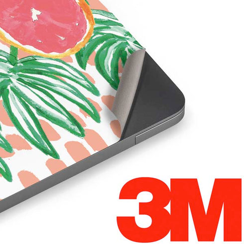 Bouffants and Broken Hearts Graphic Grapefruit Apple MacBook Air Skin
