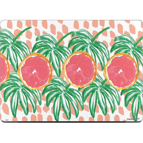 Bouffants and Broken Hearts Graphic Grapefruit Apple MacBook Pro 14-inch Skin