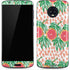 Bouffants and Broken Hearts Graphic Grapefruit Moto G6 Skin