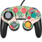 Bouffants and Broken Hearts Graphic Grapefruit Nintendo GameCube Controller Skin