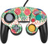 Bouffants and Broken Hearts Graphic Grapefruit Nintendo GameCube Controller Skin