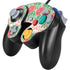 Bouffants and Broken Hearts Graphic Grapefruit Nintendo GameCube Controller Skin