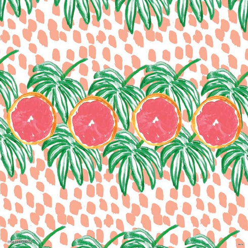 Bouffants and Broken Hearts Graphic Grapefruit PS4 Controller Skin