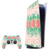 Bouffants and Broken Hearts Graphic Grapefruit PlayStation PS5 Skins