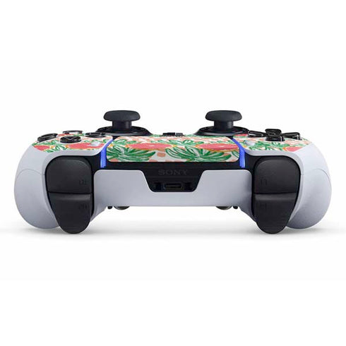 Bouffants and Broken Hearts Graphic Grapefruit PS5 DualSense Edge Pro Controller Skin