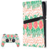 Bouffants and Broken Hearts Graphic Grapefruit PlayStation PS5 Skins