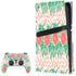 Bouffants and Broken Hearts Graphic Grapefruit PS5 Pro Disk Bundle Skin