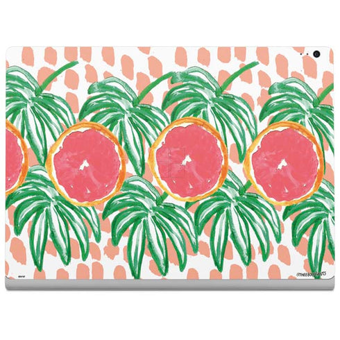 Bouffants and Broken Hearts Graphic Grapefruit Surface Book 2 13.5in Skin
