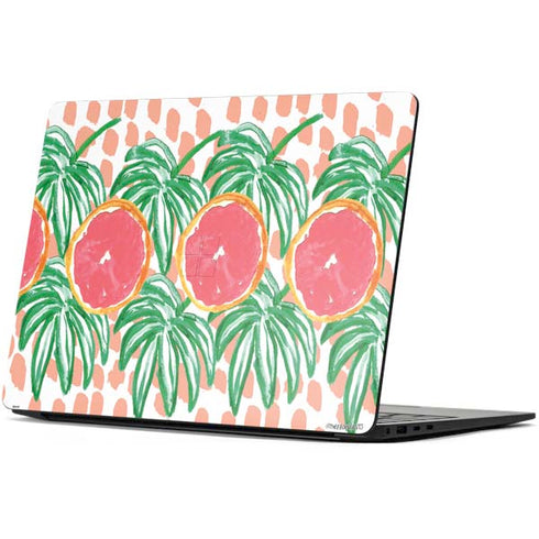 Bouffants and Broken Hearts Graphic Grapefruit Surface Laptop 7 15in Skin