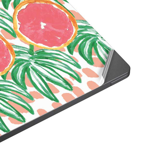 Bouffants and Broken Hearts Graphic Grapefruit Surface Laptop 7 15in Skin