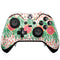 Bouffants and Broken Hearts Graphic Grapefruit Xbox One Elite Controller Skin